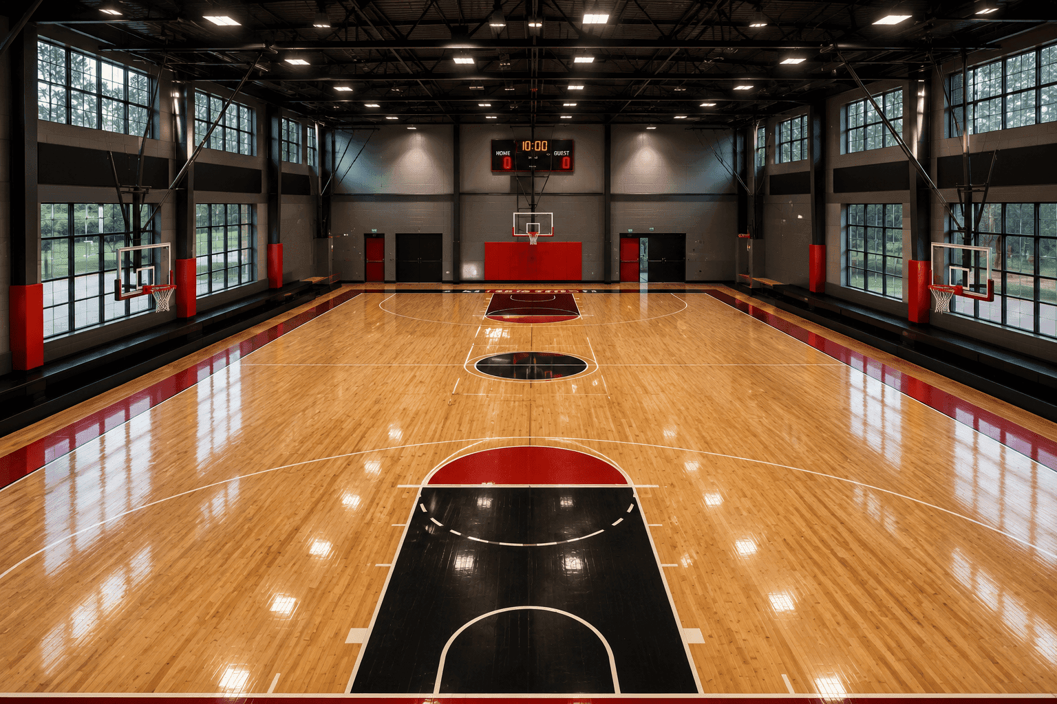 HoopsZone Basketball Court